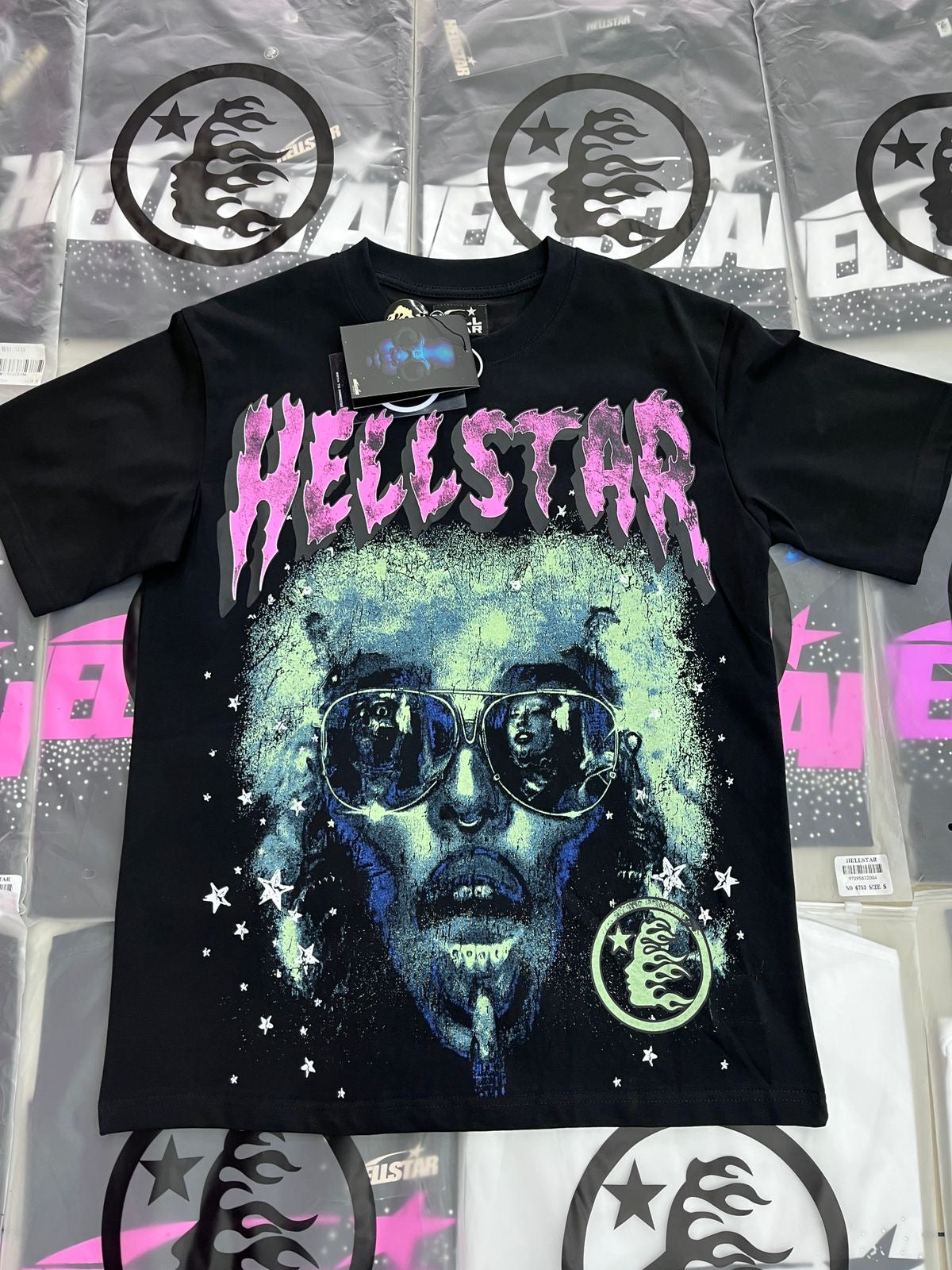 Playera Hellstar Negra