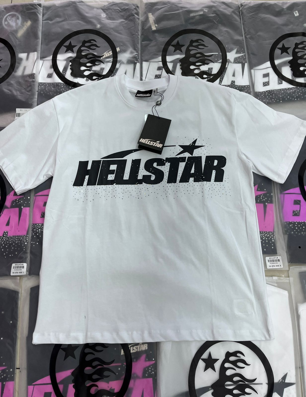Playera Hellstar Blanca