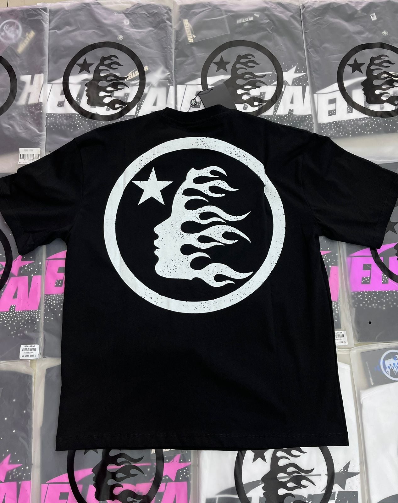 Playera Hellstar Negra